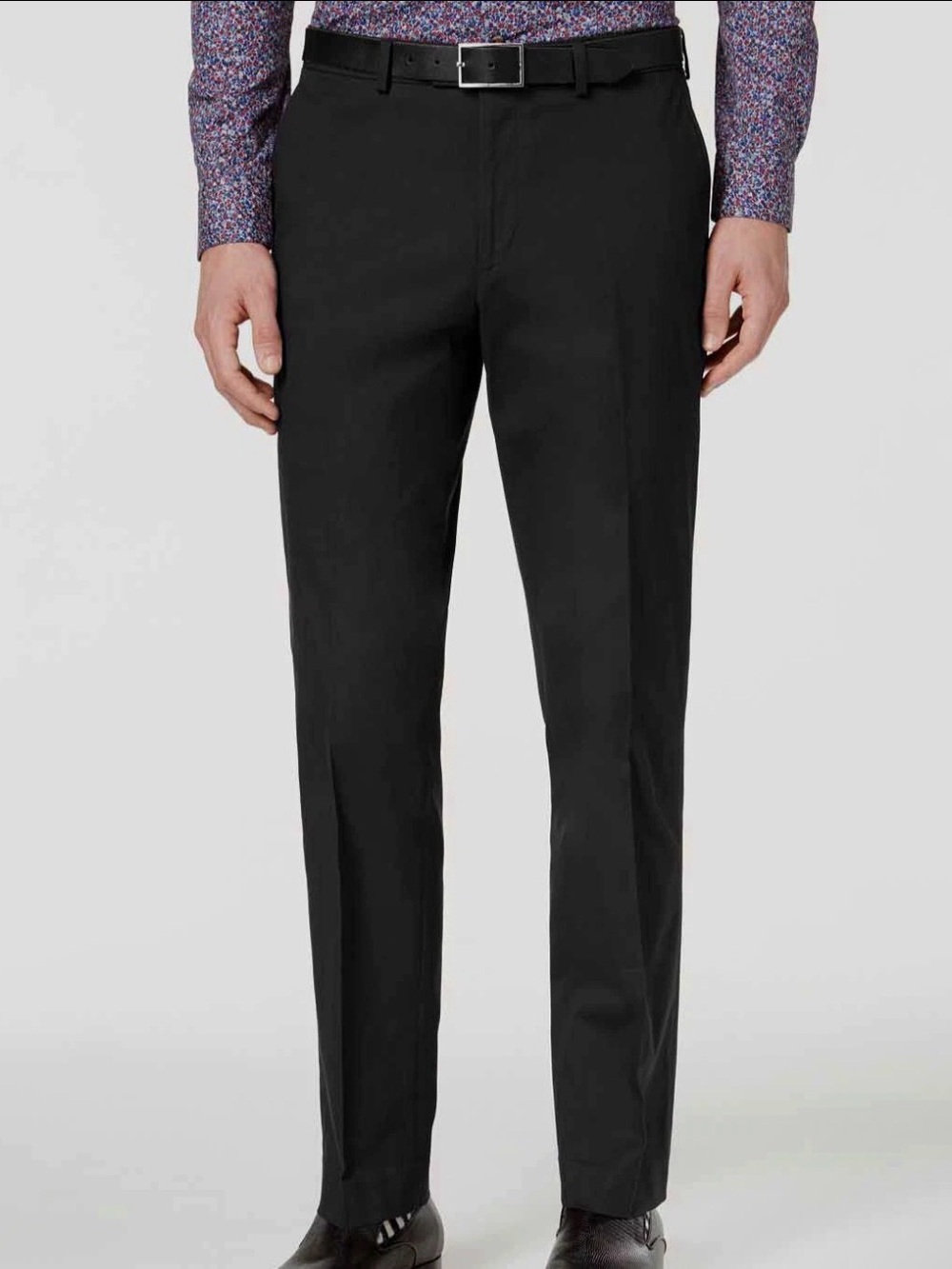 Michael Brandon Black Men's Dress Pants